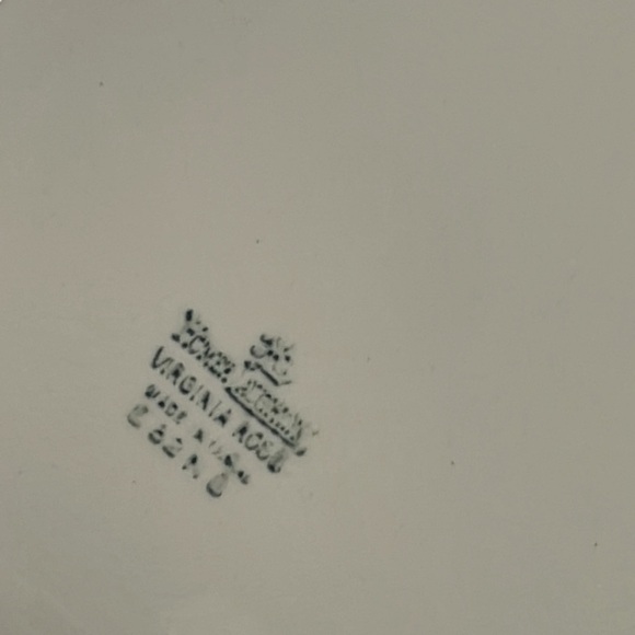 Vintage Homer Laughlin Virginia Rose Dinnerplate dinnerware - Picture 5 of 7